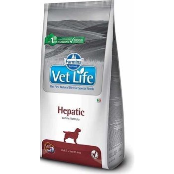 Vet Life Natural Dog Hepatic 24 kg