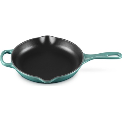 Le Creuset 20182230990422 Pánev na smažení a servírování Signature 23 cm, bleu riviera