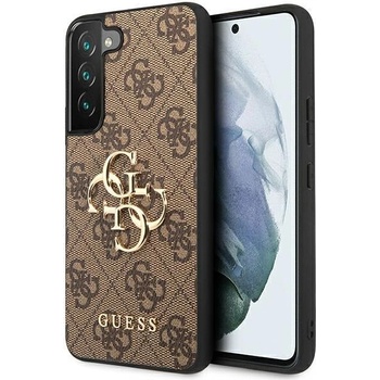 GUESS Кейс Guess GUHCS23S4GMGBR за Samsung Galaxy S23 S911, кафяв / кафяв, твърд, 4G Big Metal Logo (GUE002626-0)