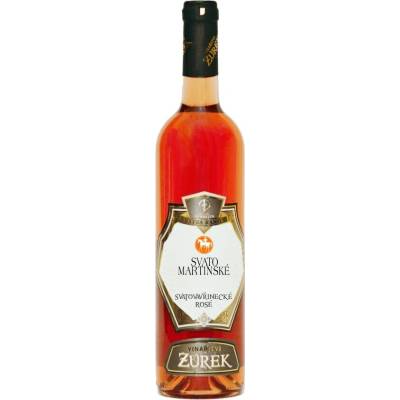Vinařství Žůrek, Zweigeltrebe rosé Svatomartinské, jakostní, 2026, 0,75 l (holá láhev)