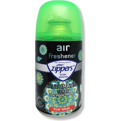 ZIPPERS ароматизатор, Лукс, Пълнител за машинка, Pink Weak, 260мл