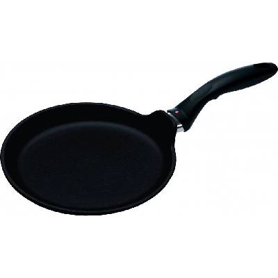 Swiss Diamond Indukčná panvica na palacinky Swiss Titan ST6224i s priemerom 24 cm bez pokrievky titánová