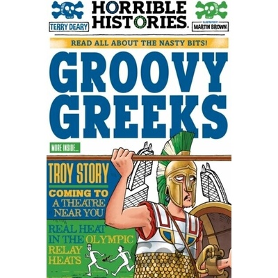 Groovy Greeks newspaper edition Deary Terry