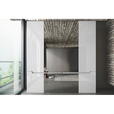 IRIM Четирикрилен Гардероб Noir - с огледало