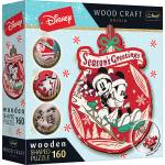 Trefl - Puzzle Mickey and Minni's Christmas Adventure - 160 piese
