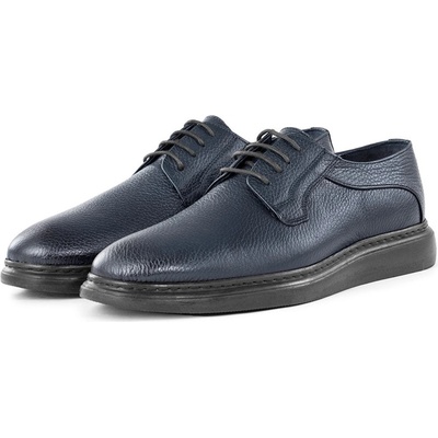 Ducavelli Мъжки ежедневни обувки от естествена кожа - Тъмносини (1380_Тъмно син)