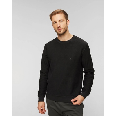 Dondup Fleece pánska čierna mikina