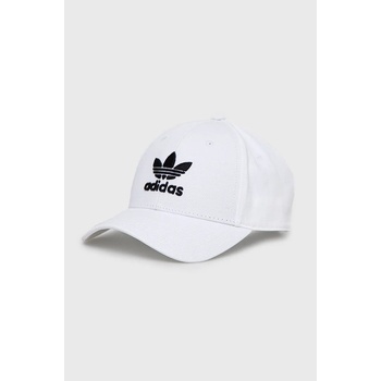 adidas Originals Памучна шапка с козирка adidas Originals в бяло с апликация FJ2545 (FJ2545)