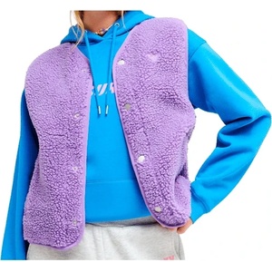 Roxy Дамски поларен елек Roxy Women's Iconic Town Vest Fleece vest - Viola (132-1539-0312)