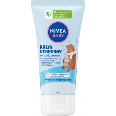 Nivea Detský ochranný krém do každého počasia 50 ml