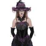 Devil fashion дамски корсет (топ) DEVIL FASHION - Red Gothic Snake - ECST01402