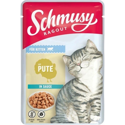 Schmusy Ragout Kitten morka v omáčke 100 g