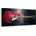 Obraz červená elektrická gitara