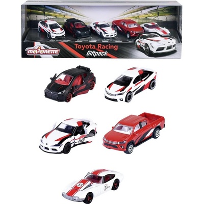 Majorette Set aut Toyota Racing 5ks