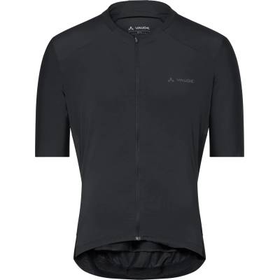 Vaude Мъжка фланелка с къс ръкав за колоездене Vaude Furka Full Zip Tricot III Cycling jersey - Black - размер M (056-3954-0112)