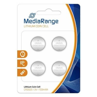 MediaRange Premium CR2025 4ks MRBAT131