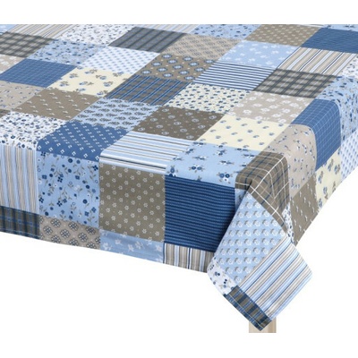 Bellatex Obrus Adela Patchwork modrý 100x100cm