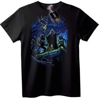 NOONEBRAND Тениска Фентъзи Герои - XS, Black