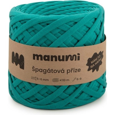 Manumi špagátová příze tyrkysová - 1 ks