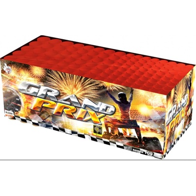 Kompaktný ohňostroj Grand Prix 109 ran 20 25 30 mm