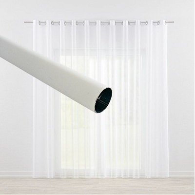 Záclonová tyč ø19mm - biela matná Dĺžka: 120cm