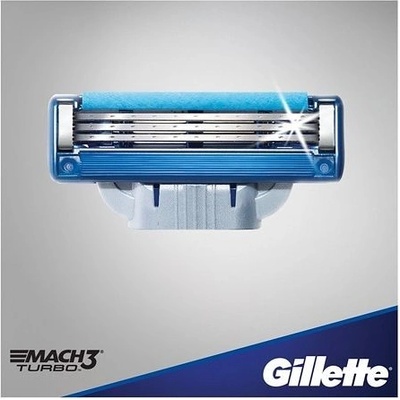 Gillette Mach3 Turbo 4 ks