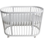 Azaria Бебешка кошара 7 в 1 Azaria - Multi, с матрак, White (524125250) - ozone