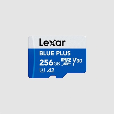 Lexar 256GB Blue Plus microSDHC LMSBLPL256G-BNANG