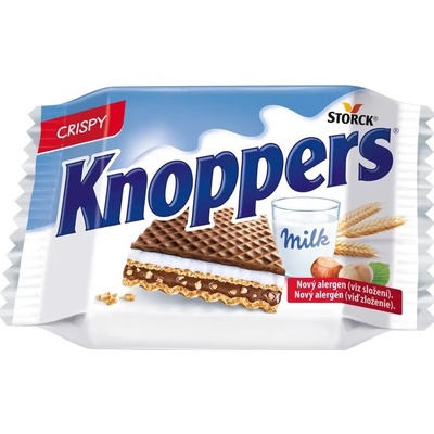 Knoppers Oplatky s mléčným a lískooříškovým krémem 25 g