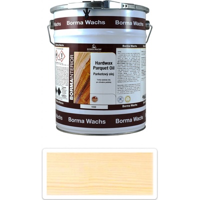 Borma Hardwax Parkett Oil 5 l Bezfarebný