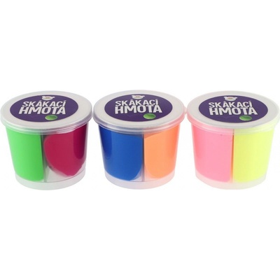 Teddies Slime Skákajúca hmota mix 3 farieb