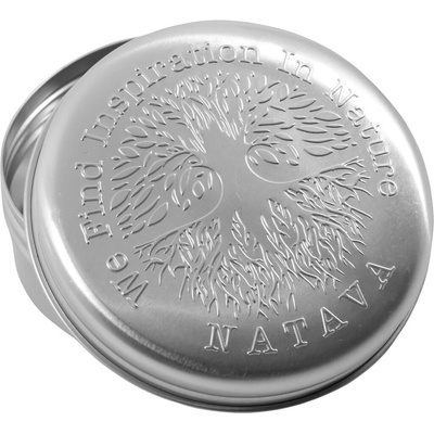 Naturalis NATAVA Hliníková cestovní mýdlenka Kulatá 5878