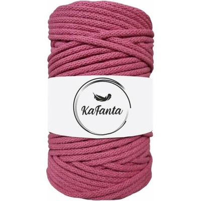 Bavlnená šnúra KaFanta 5 mm - magenta