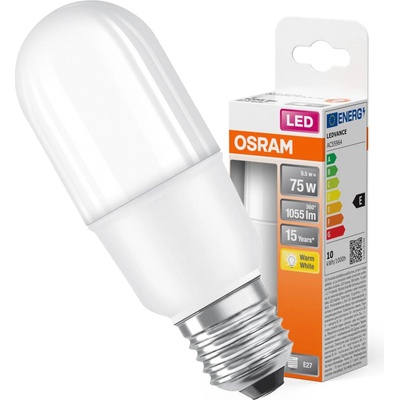 Osram LED žiarovka E27 10W = 75W 1050lm 2700K Warm 200° STAR STICK