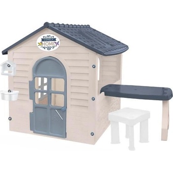 Mochtoys Къща с маса и стол бежова 13010 (112052)
