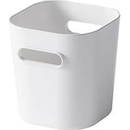 SMARTSTORE Úložný box, plastový, 0,6 l, "Compact Mini", biely