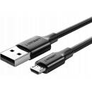 Ugreen 60135 micro USB, 0,5m, černý