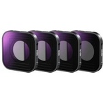 NEEWER ND Filter Compatible with GoPro Hero 13 12 11 10 9 Black, 4 Pack ND4 ND8 ND16 ND32 Neutral Density Lens Filter Kit HD Multicoated Slim Action Camera Accessory, FL-GP9 - 10105346