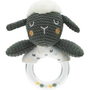 KikkaBoo Играчка плюшена дрънкалка Sleepy Sheep (31201010436)