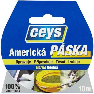 Ceys Tack Americká páska páskové lepidlo 10 m x 50 mm