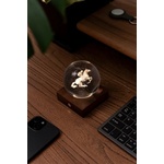Gingko Design Безжична led настолна лампа Amber Crystal Light 9, 5 x 8 cm (G025HR)