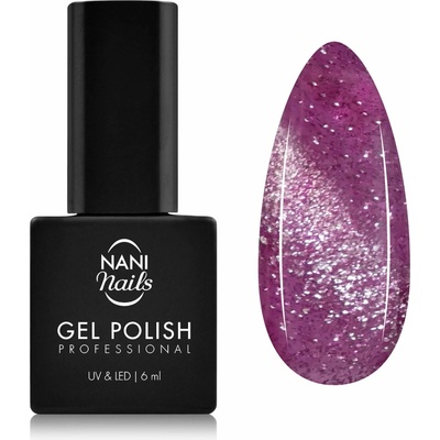 NANI Cat Eye gél lakl Grape Shimmer 6 m