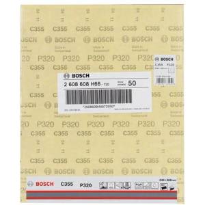 Bosch Шлайфхартия BOSCH C355 230 x 280 мм, 320 2608608H66 (2608608H66)