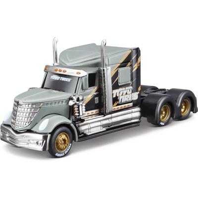 Maisto Design Custom Rigs International Lone Star šedá 1:64