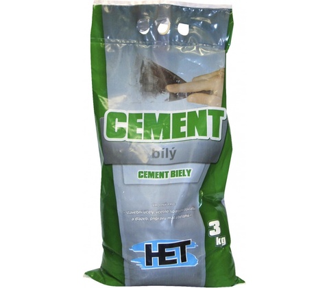 HET cement biely 3kg