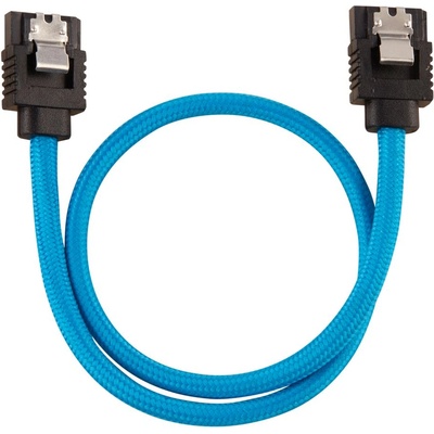 Corsair Premium Sleeved SATA Cable 2-pack - Blue (CC-8900251) (CC-8900251) (CC-8900251)