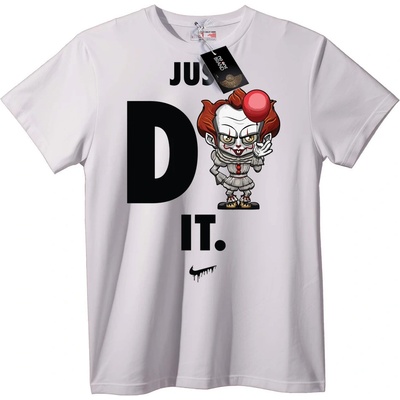 NOONEBRAND Тениска Пениуайз IT Клоун - S, Black