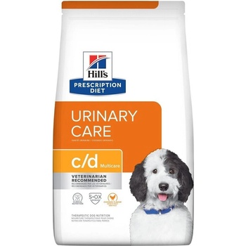 Hill's Hills Prescription Diet c/d Multicare Urinary Care - лечебна храна за кучета с уринарни проблеми 12kg