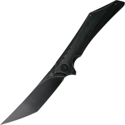 Bestech KAMOZA M390, Black stonewash, Titanium, Black BT1911B