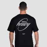 GymBeam Мъжка тениска Lifting Heavy Black L
